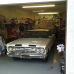 Putting the 64 in its workbay Putting the 64 in its workbay